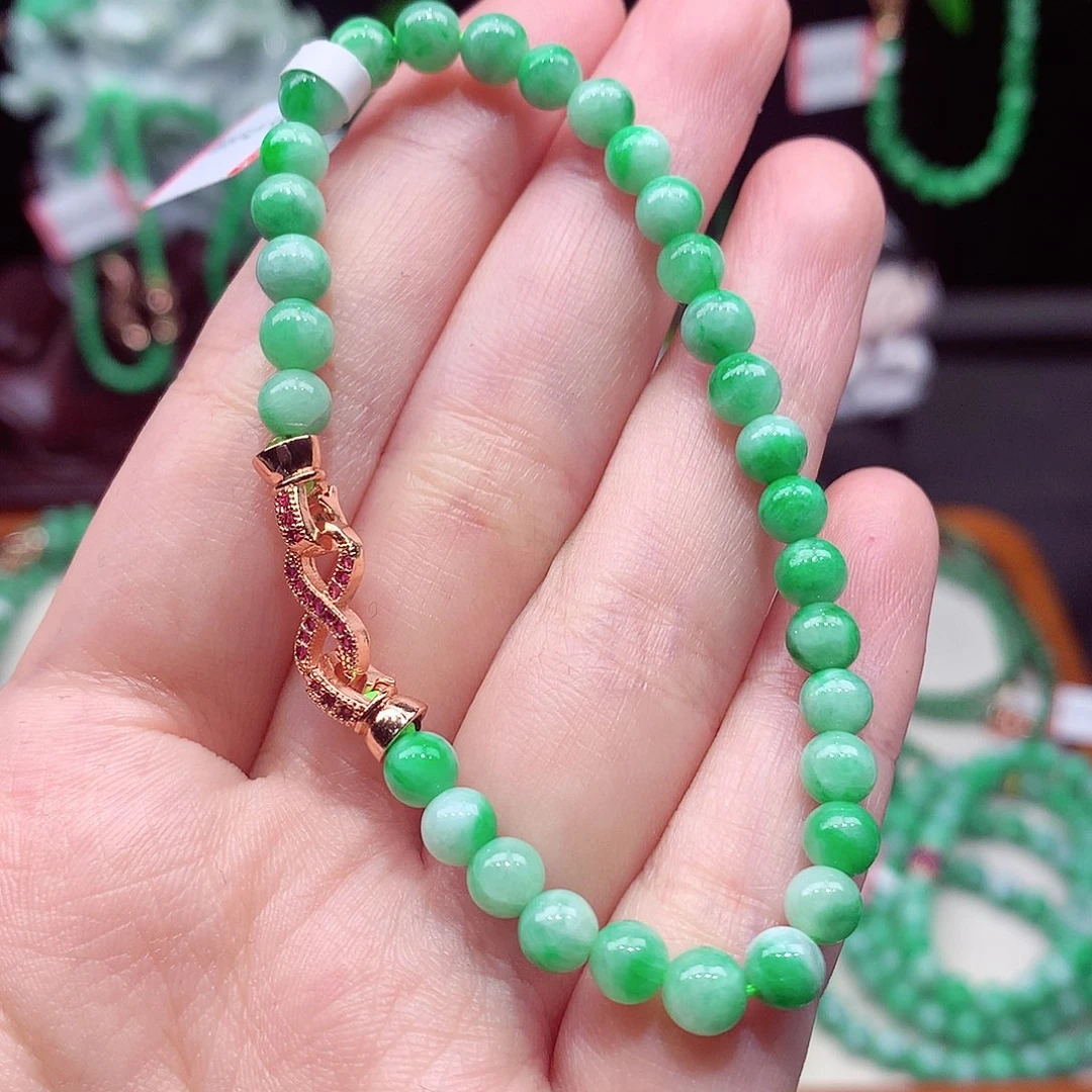 翡翠未镶嵌手链翡翠