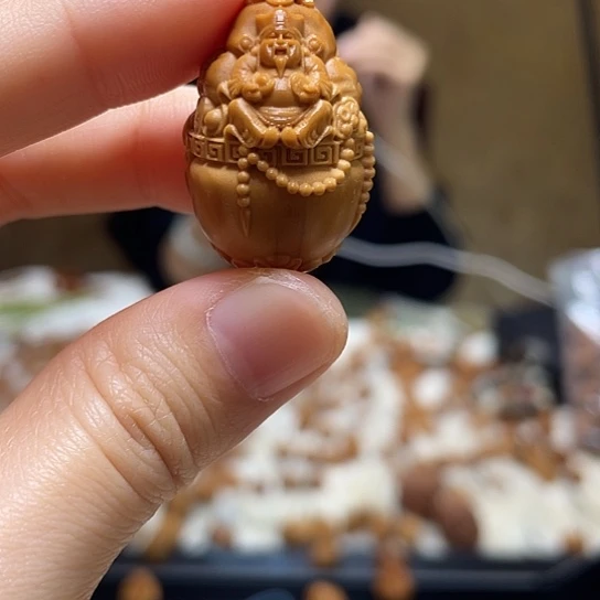 橄榄核手串/手链聚宝盆财神