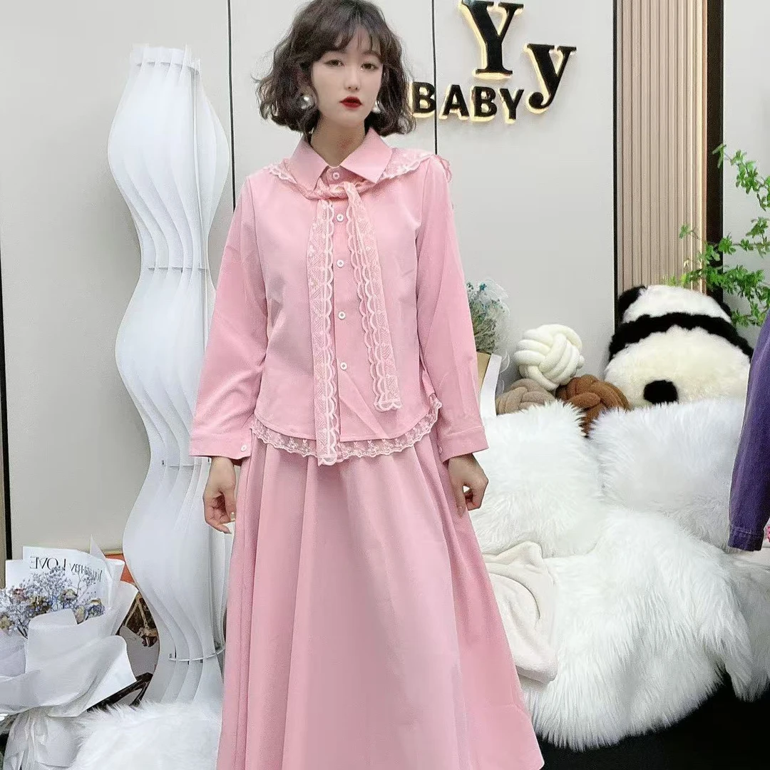 YY大码(春日阳光）时尚百搭遮肚显瘦高级感遮肚两件套套装