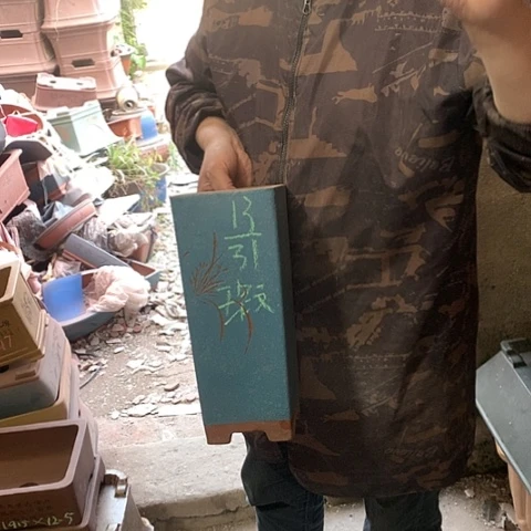 紫砂花盆手工制作