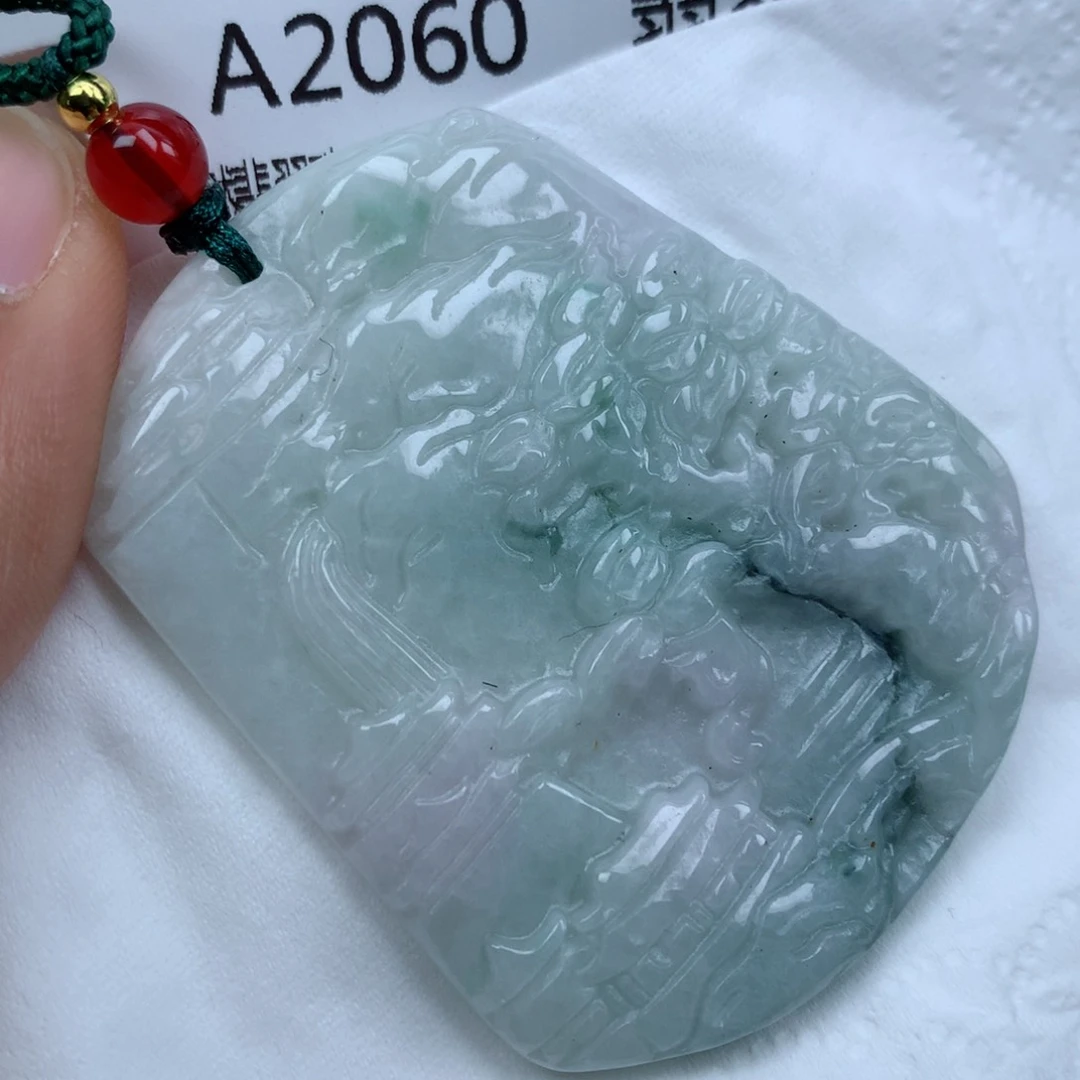 翡翠颈饰未镶嵌吊坠