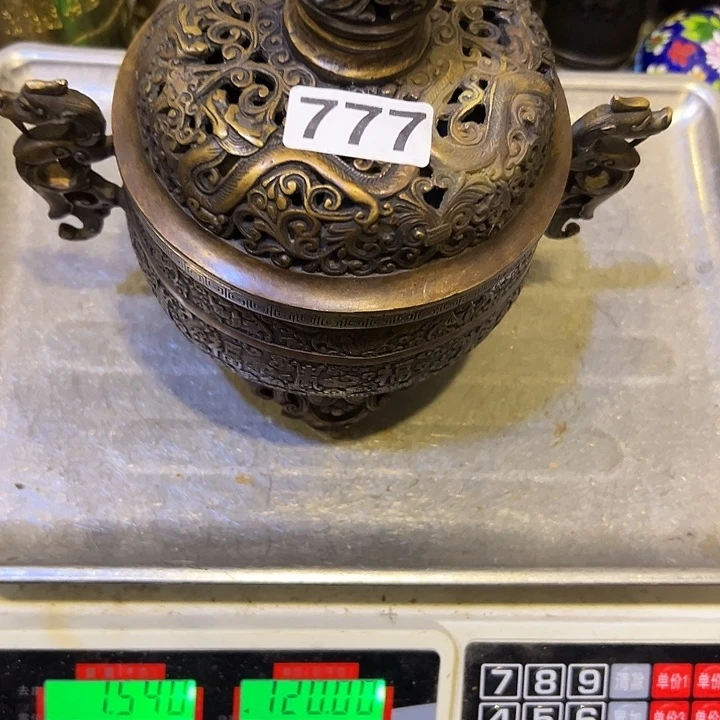 安***生黄铜摆件，文房工艺品摆件