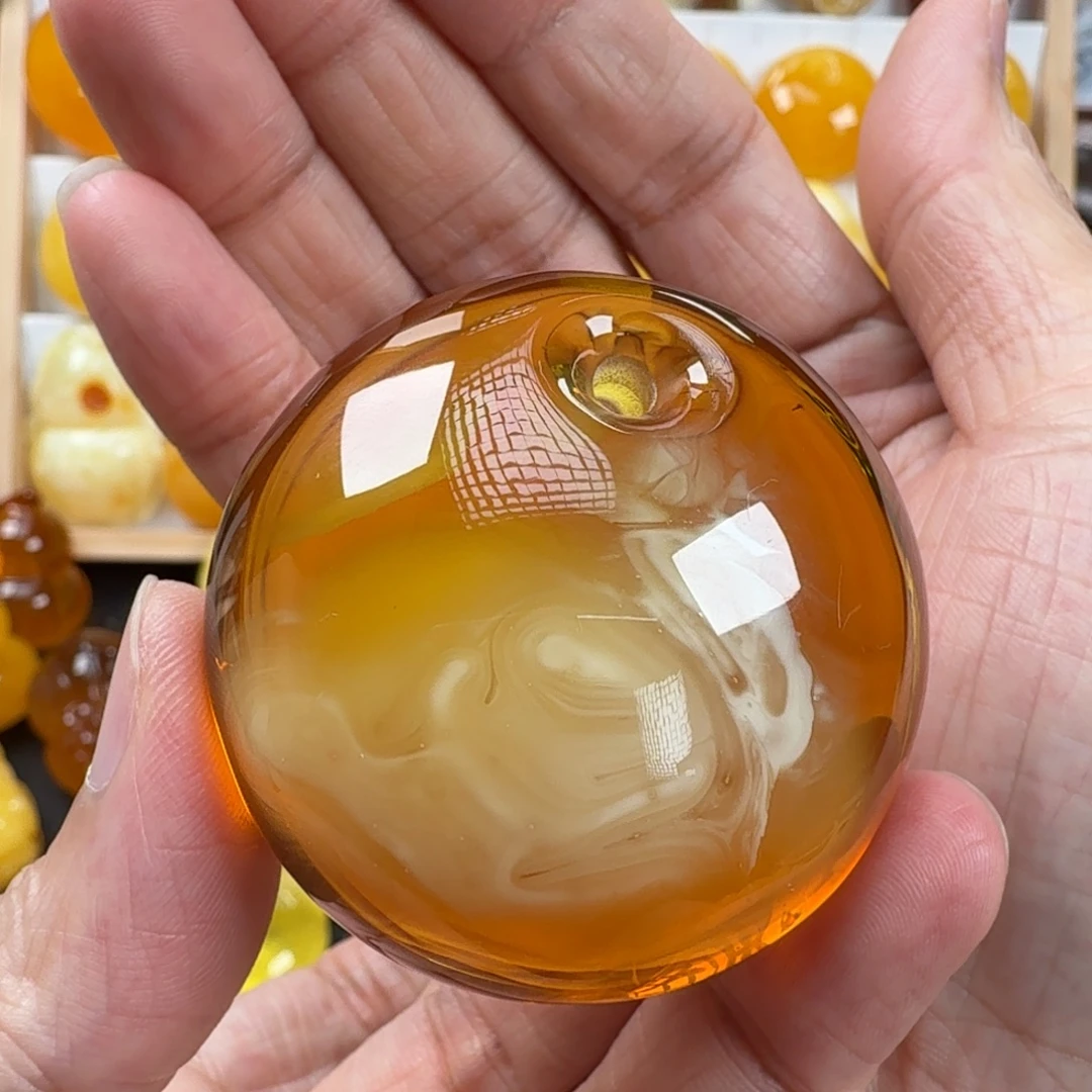 蜜蜡颈饰未镶嵌蜜蜡33.7g
