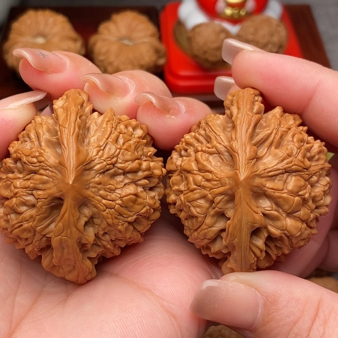 文玩核桃把件51精品麒麟纹官帽