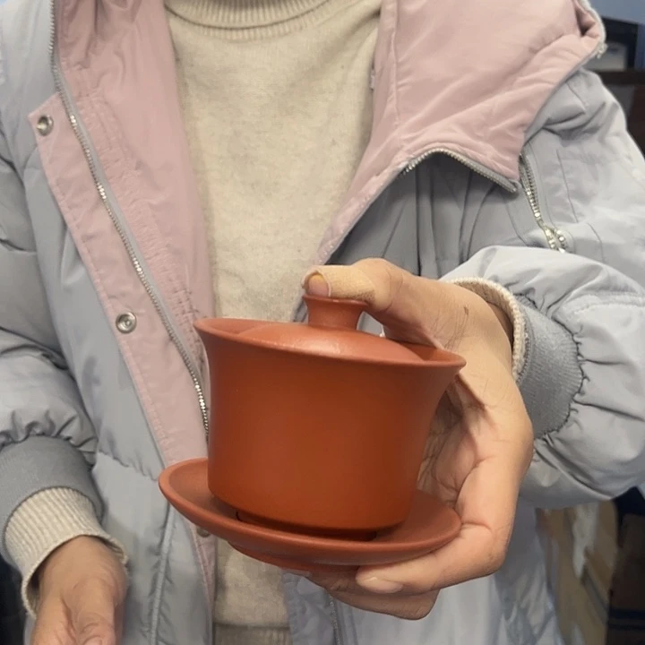 紫砂茶杯宜兴紫砂杯