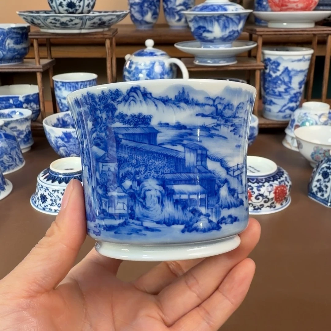 景德镇陶瓷手工手绘