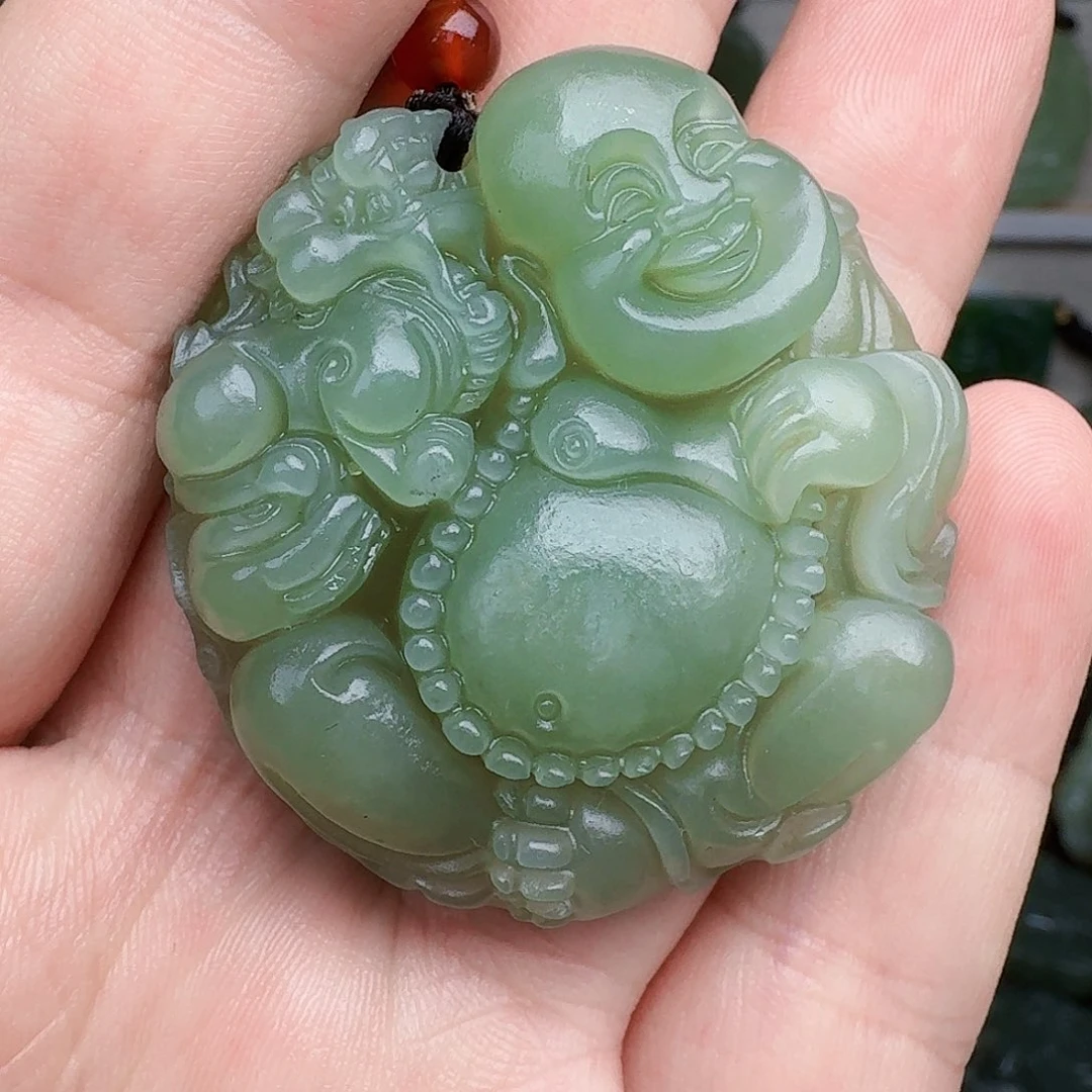 颈饰未镶嵌和田玉