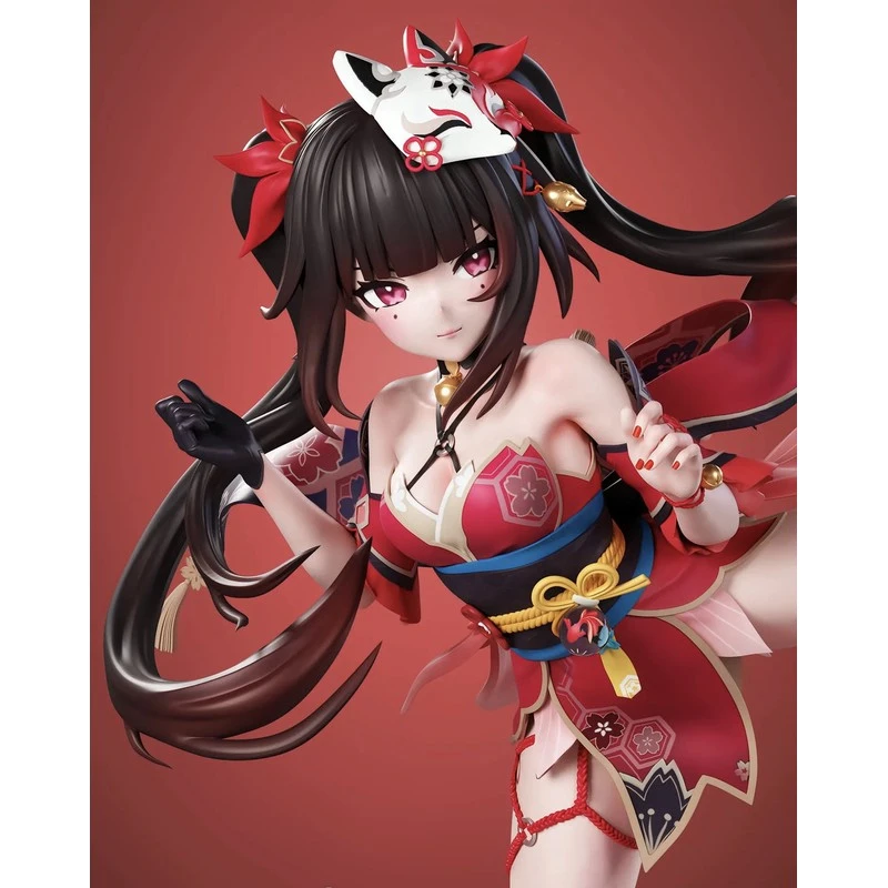 花火手办二次元美少女游戏周边摆件模型礼物