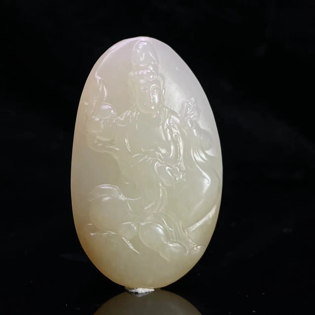 A848  和田玉吊坠 TY731058