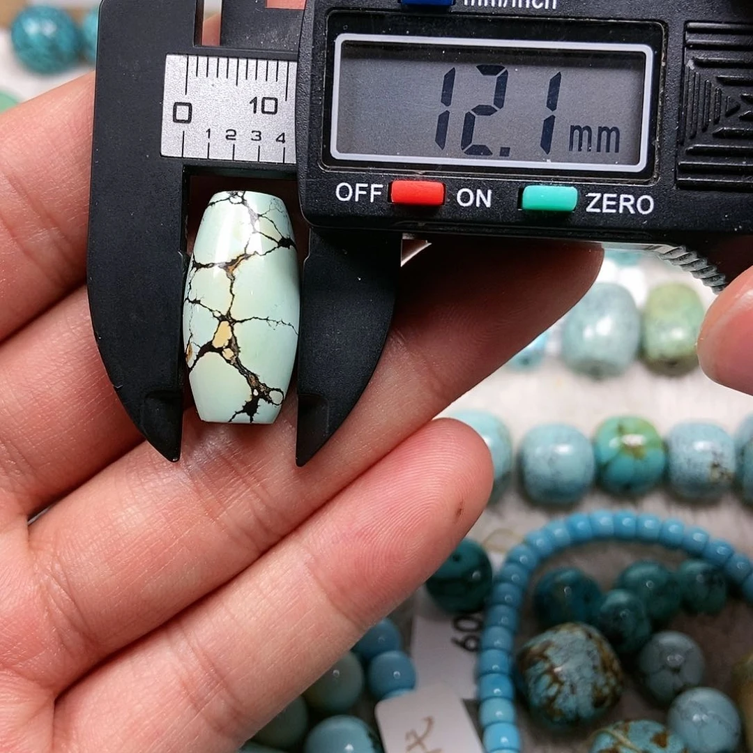 未镶嵌绿松石珠宝半成品