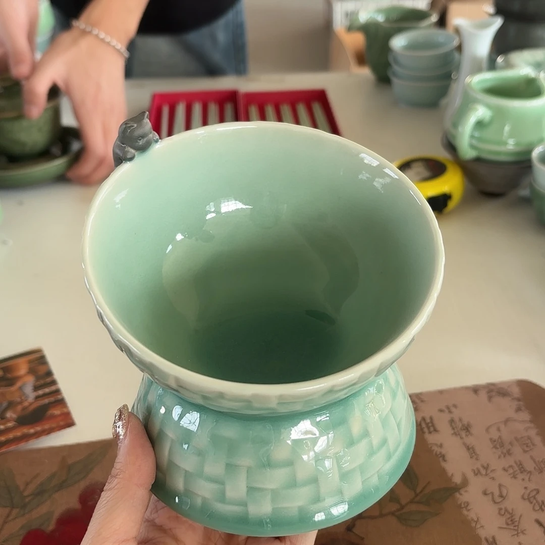 小米茶器龙泉云间青瓷