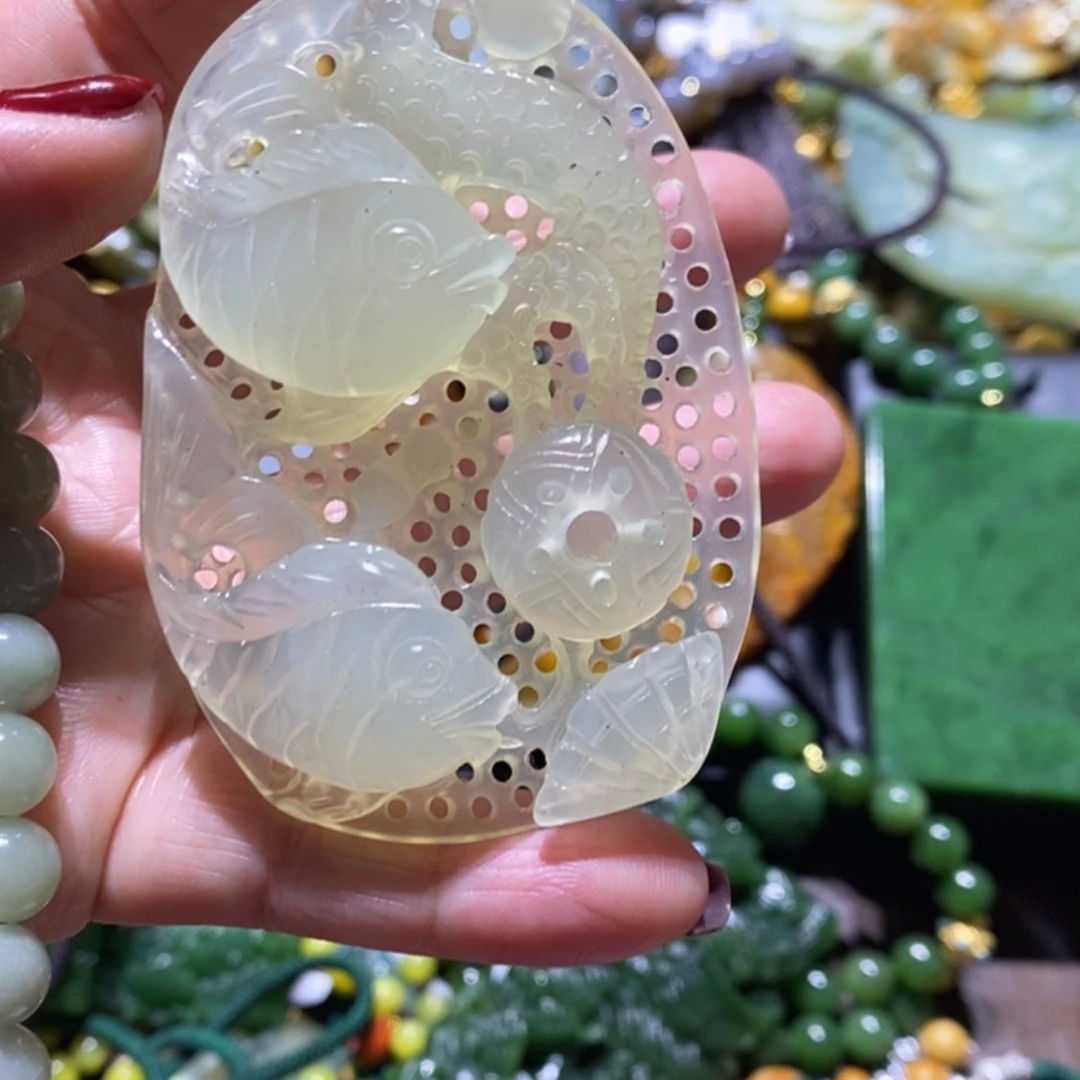 【闪购商品】岫玉毛衣链未镶嵌