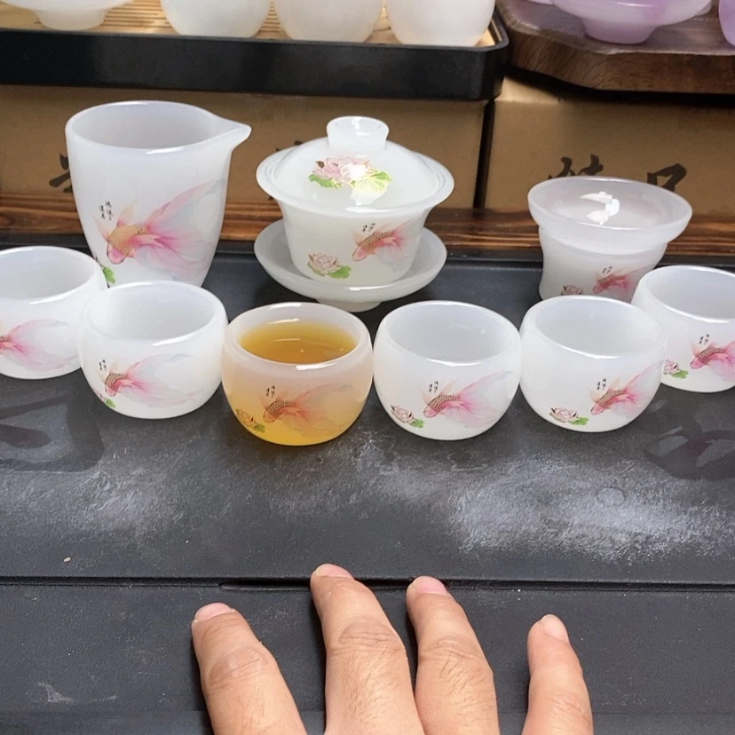【闪购商品】手工艺品琉璃高端琉璃茶具