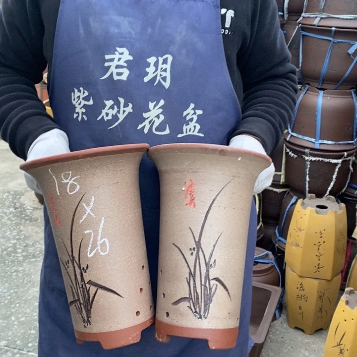 紫砂花盆紫砂花盆盆栽花卉苗木种植