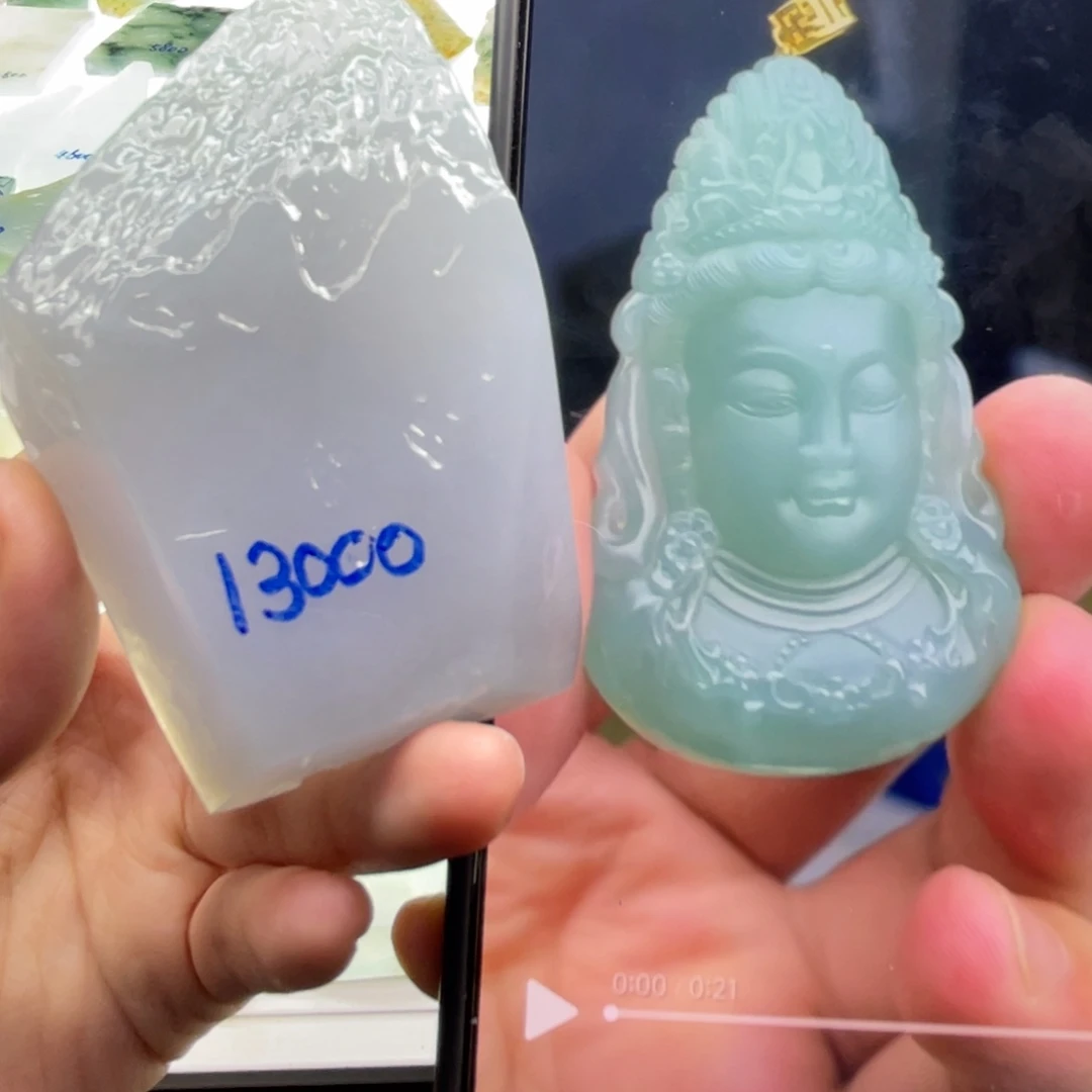 定制翡翠未镶嵌包工