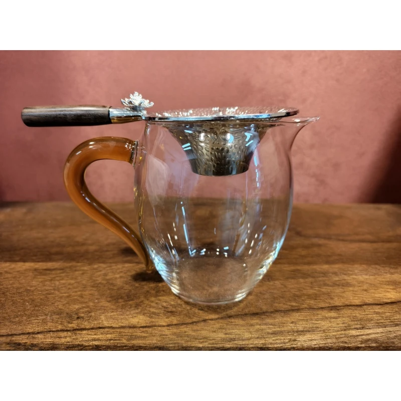 玲珑公道杯+茶漏-1710