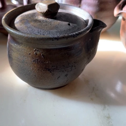 大*子备前烧宝瓶一个一个