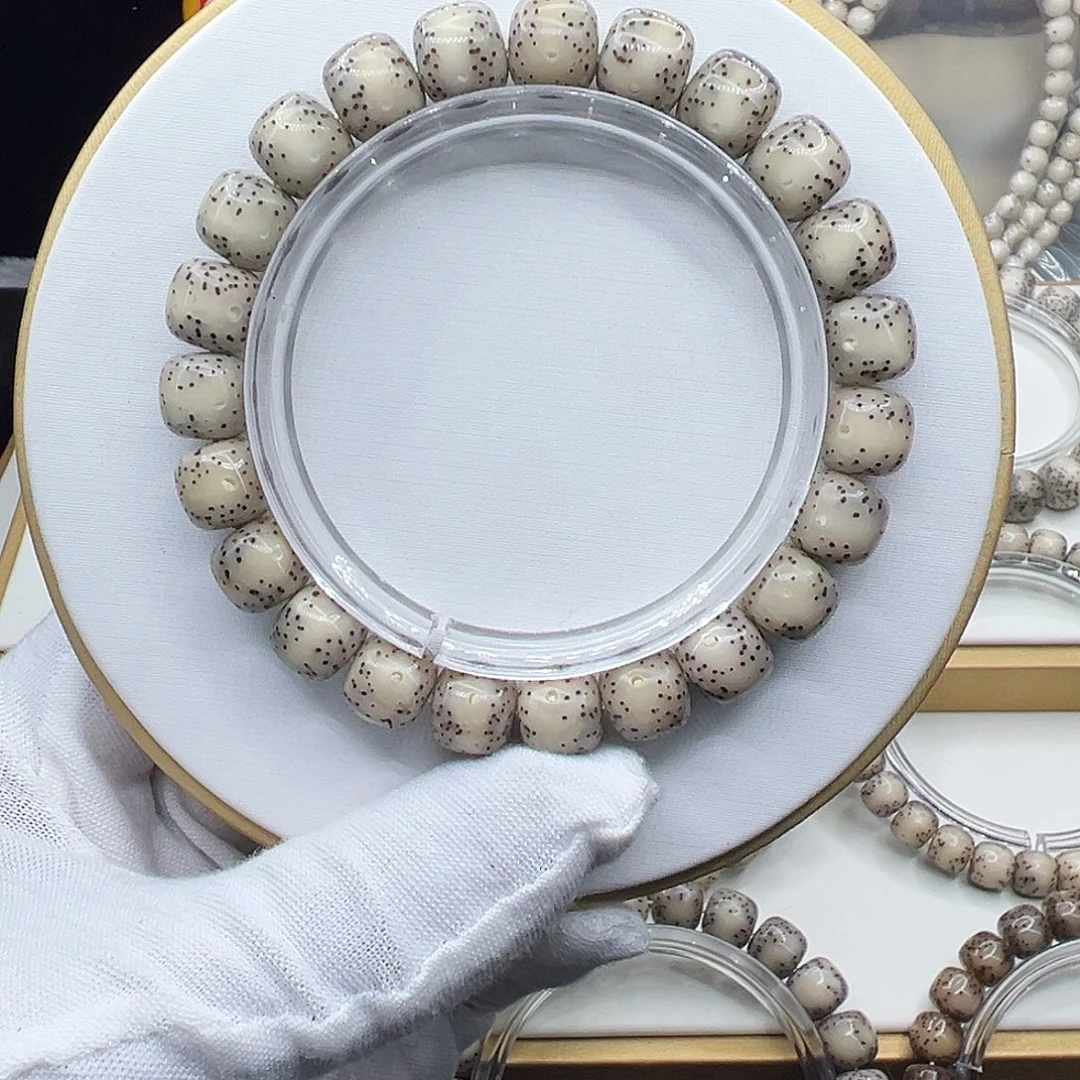 星月菩提手串骨瓷白10✖️9通体