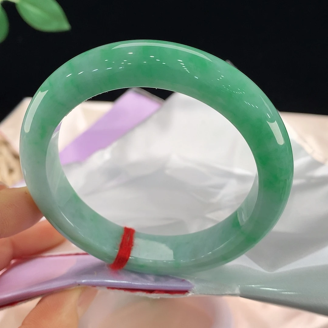 翡翠未镶嵌手镯0549