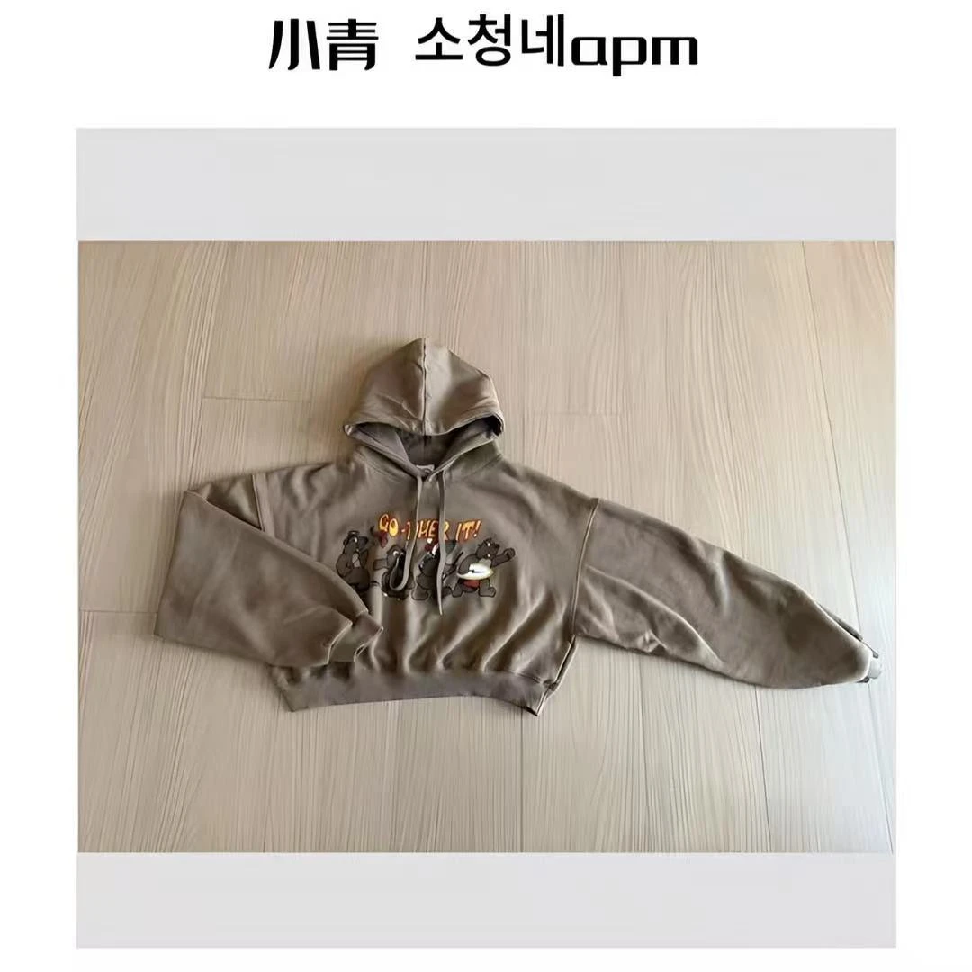 韩国东大公鸡/土拨鼠家族游玩拉绒卫衣[拉绒!拉绒!]