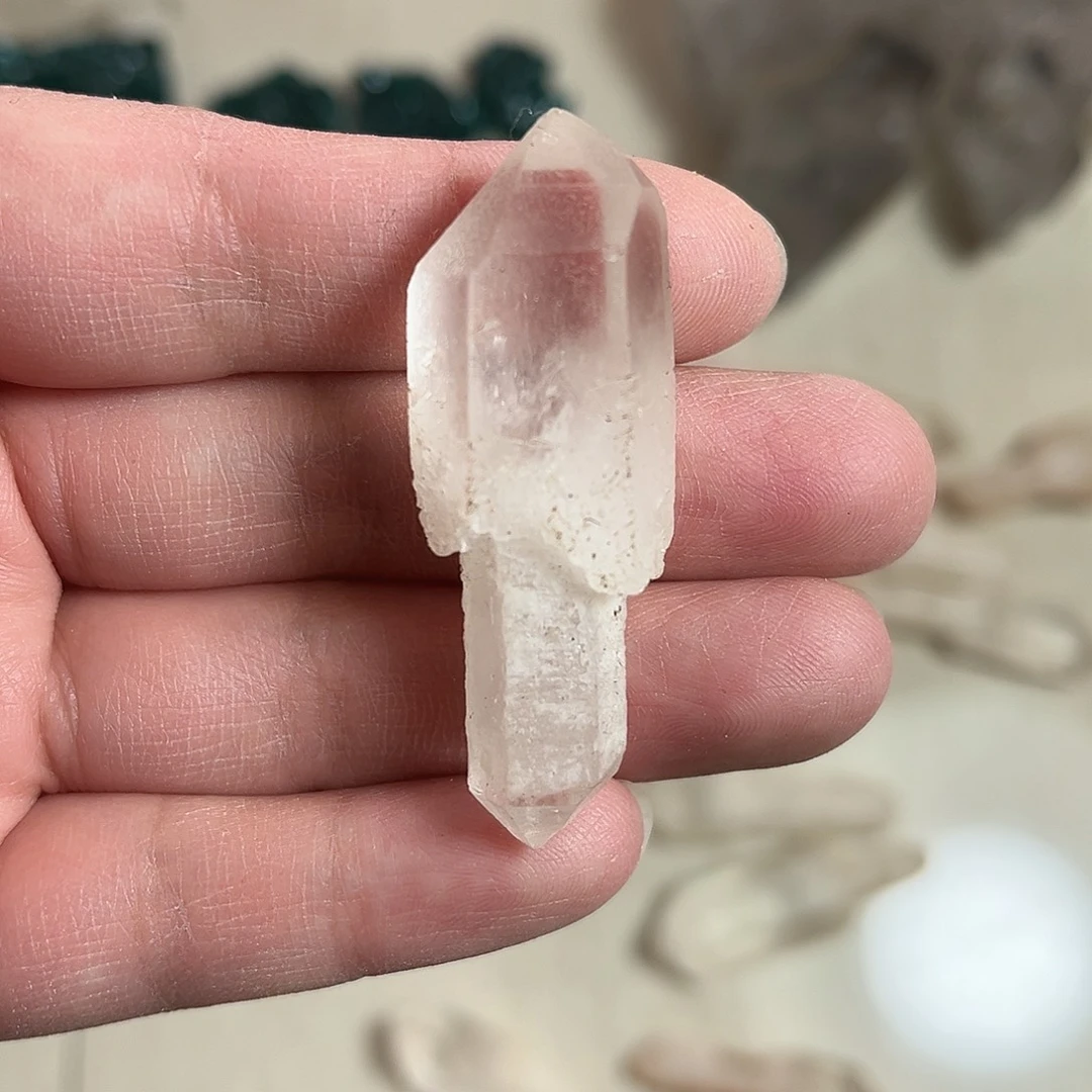 未镶嵌水晶珠宝半成品马岛白水权杖