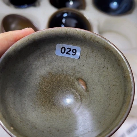 茶盏原矿原釉柴烧建盏