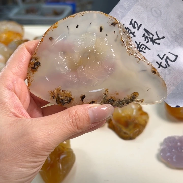 玛瑙/玉髓吊坠(不含链)未镶嵌