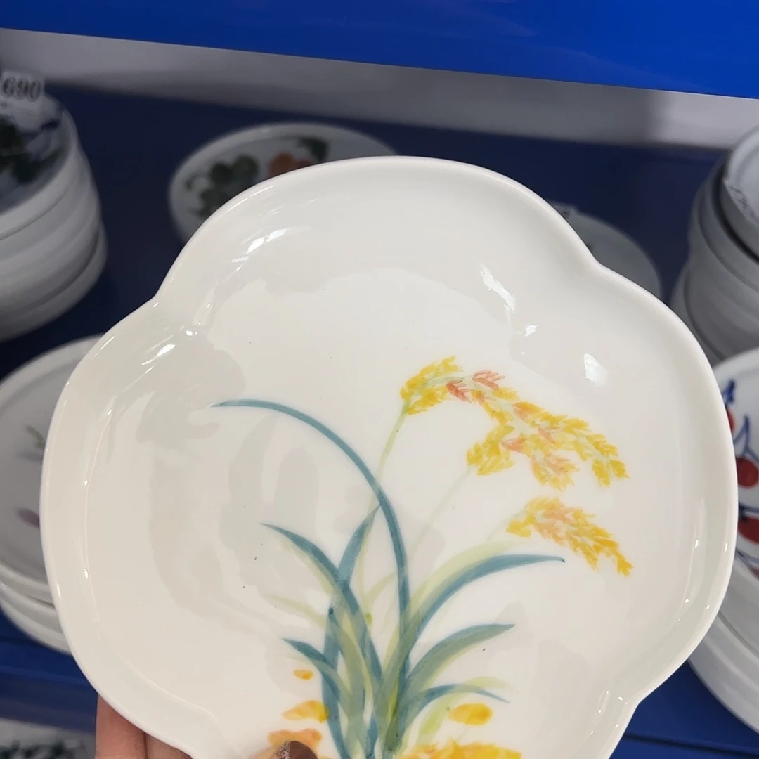 瓷片景德镇陶瓷手工手绘制作