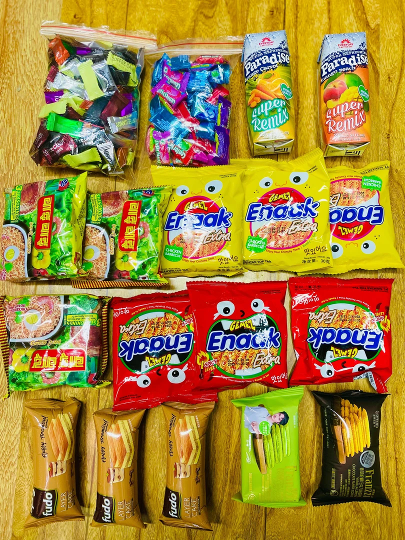 儿童零食大礼包（包邮）