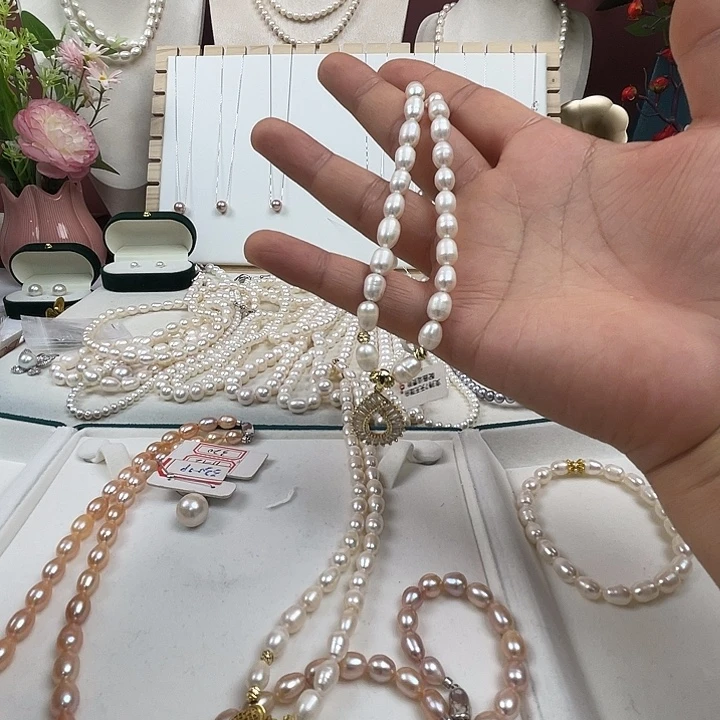 未镶嵌淡水珍珠手链