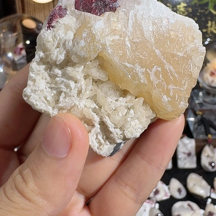 天然辰砂朱砂毛料