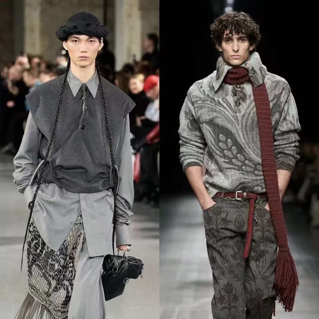 18号链接明星网红富人穿搭秋冬设计轻奢时尚百搭毛衣开衫外套7001