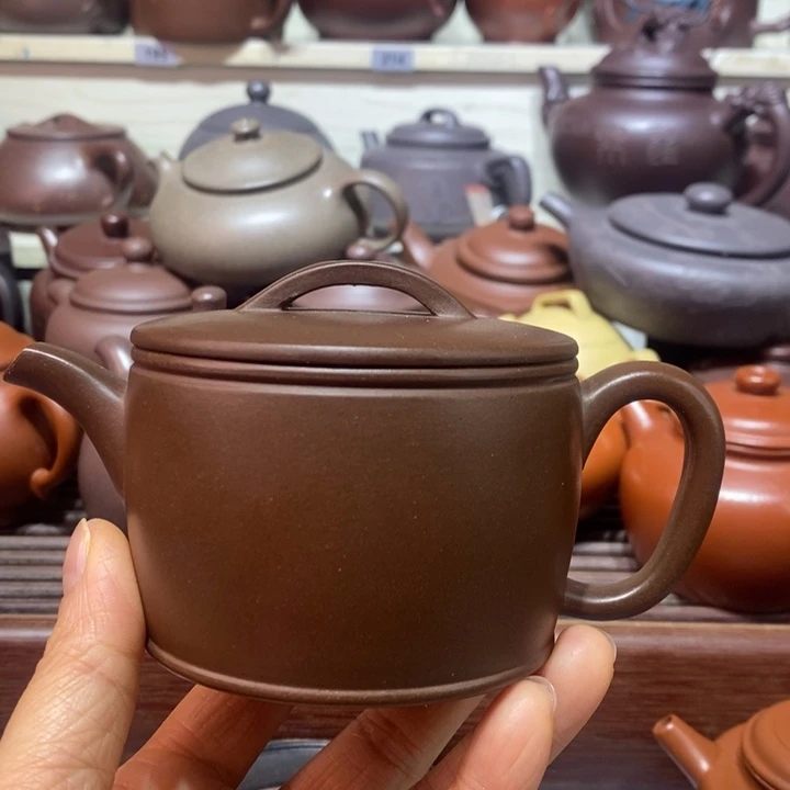 茶壶紫砂微瑕处理一把