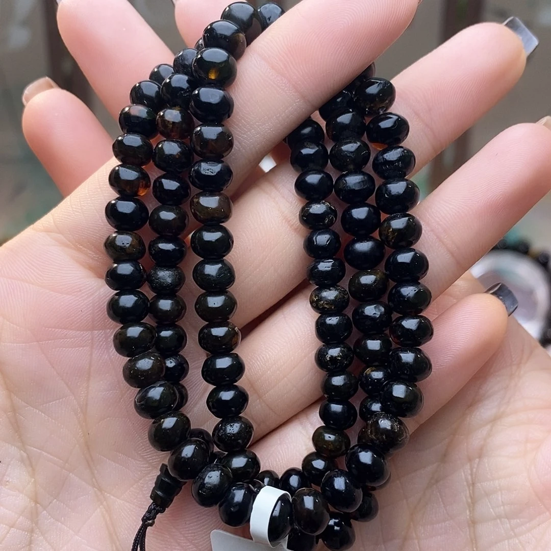 琥珀未镶嵌手链6➕