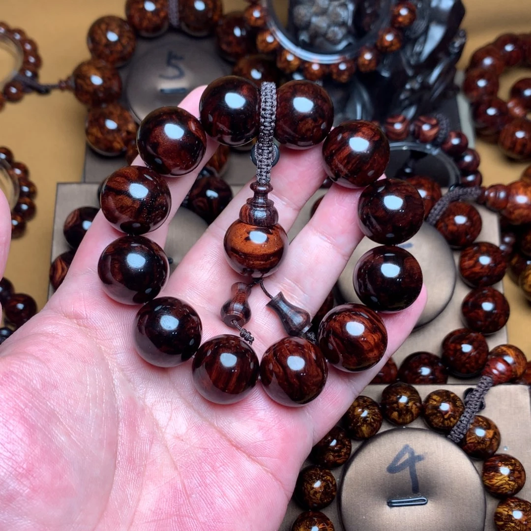 黄花梨/降香黄檀2.0紫油梨瘤疤火焰纹