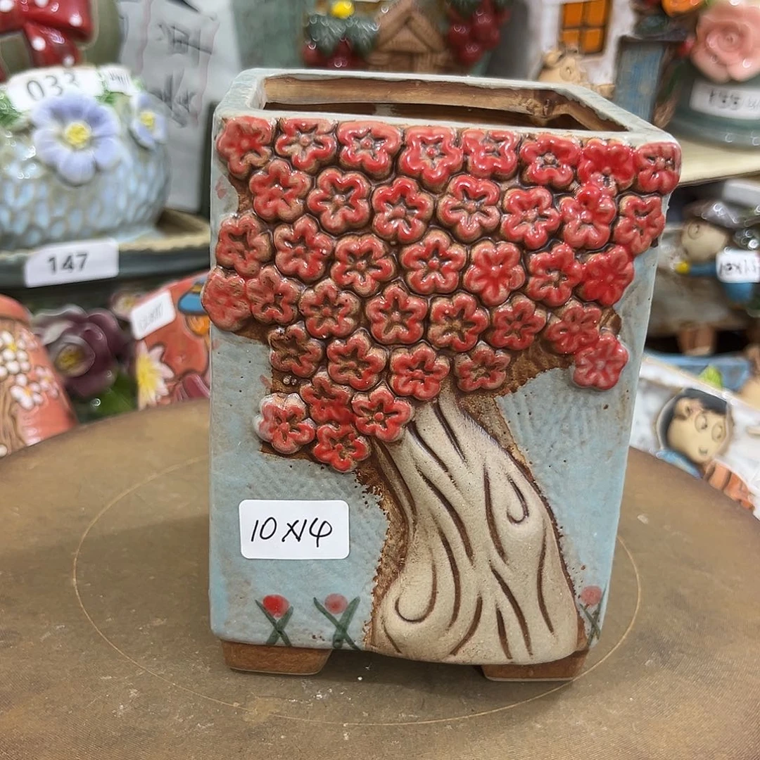 粗陶多肉花盆花盆