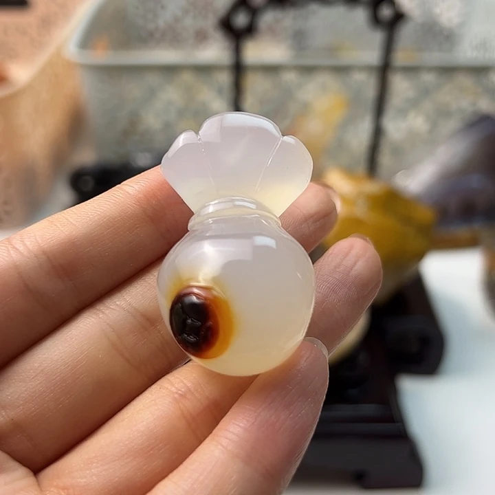 玛瑙/玉髓颈饰合金
