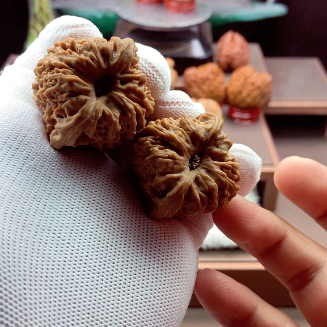 文玩核桃吊坠正炮拉丝深凹38.2尺