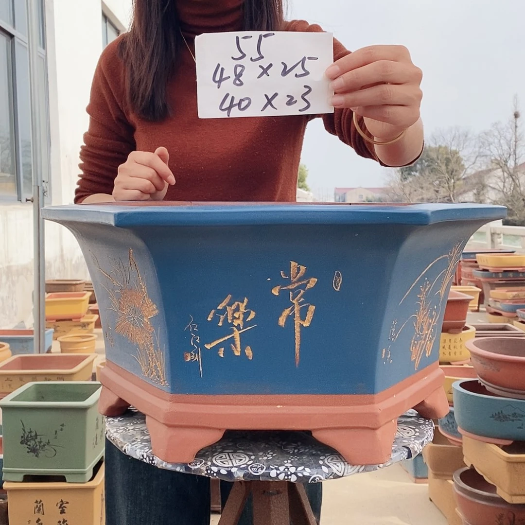 紫砂花盆紫砂花盆