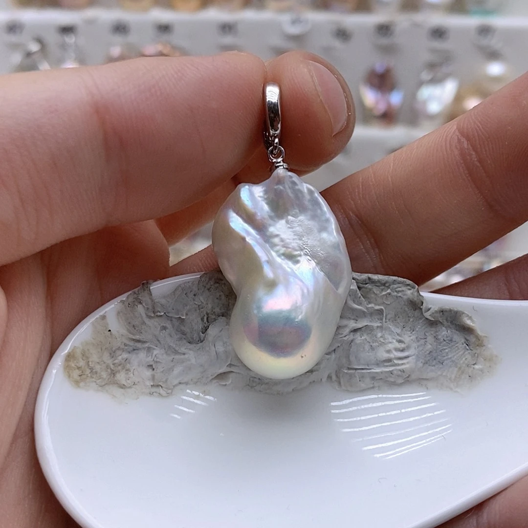 吊坠(不含链)未镶嵌淡水珍珠