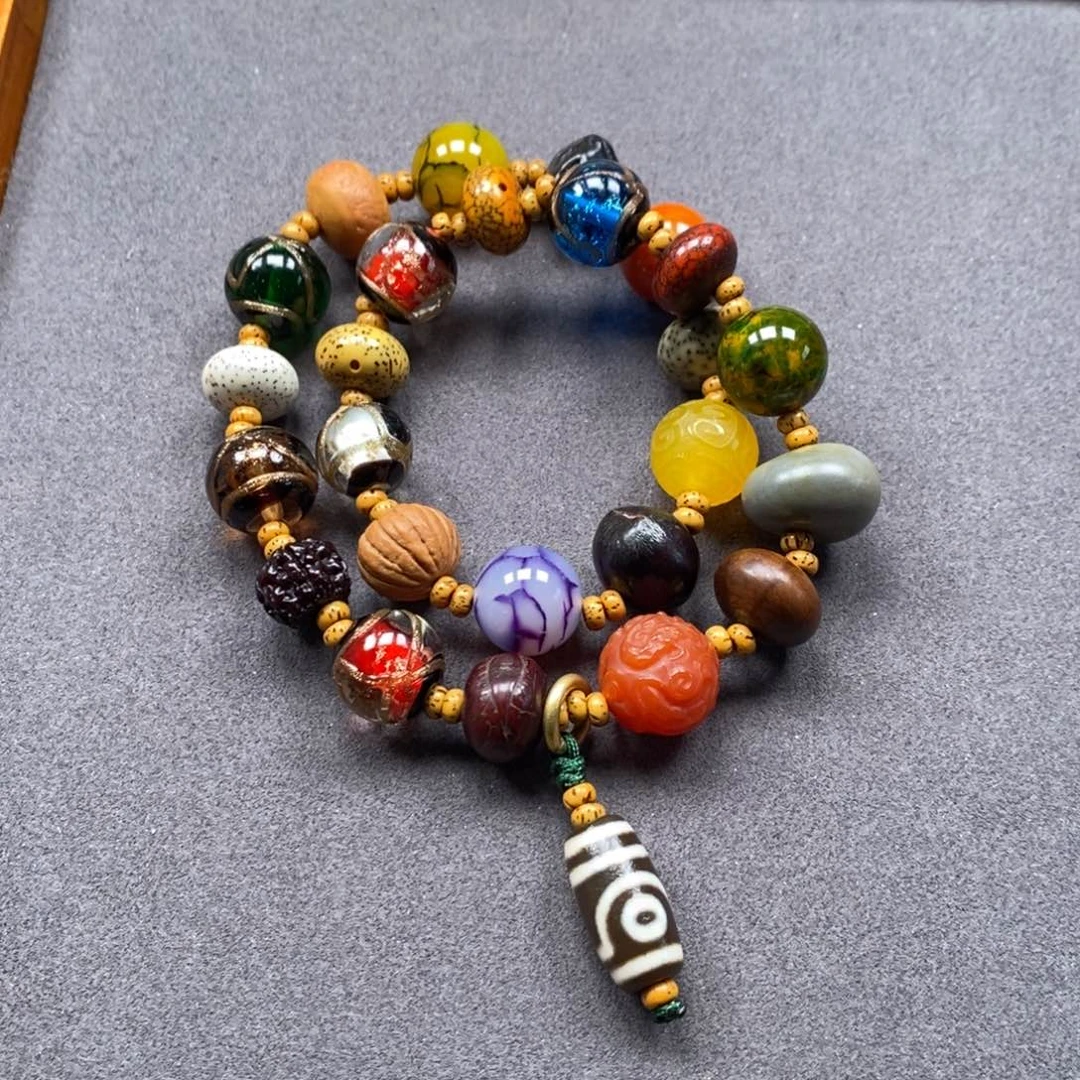 菩提把件未镶嵌十八籽