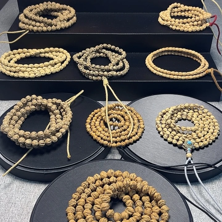 小***宝木质类百香籽纯原装莲花龙脊满鬼