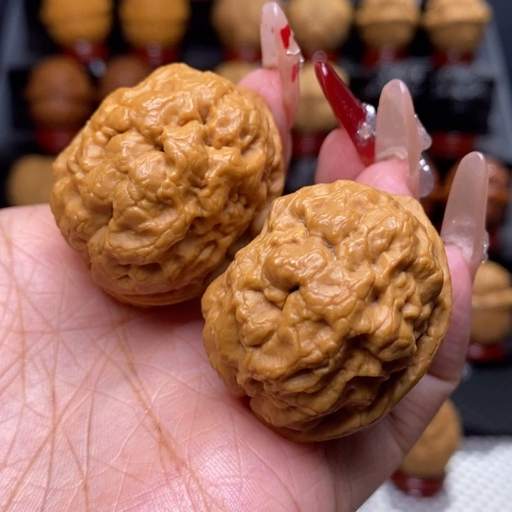 文玩核桃把件凤眼疙瘩包46号