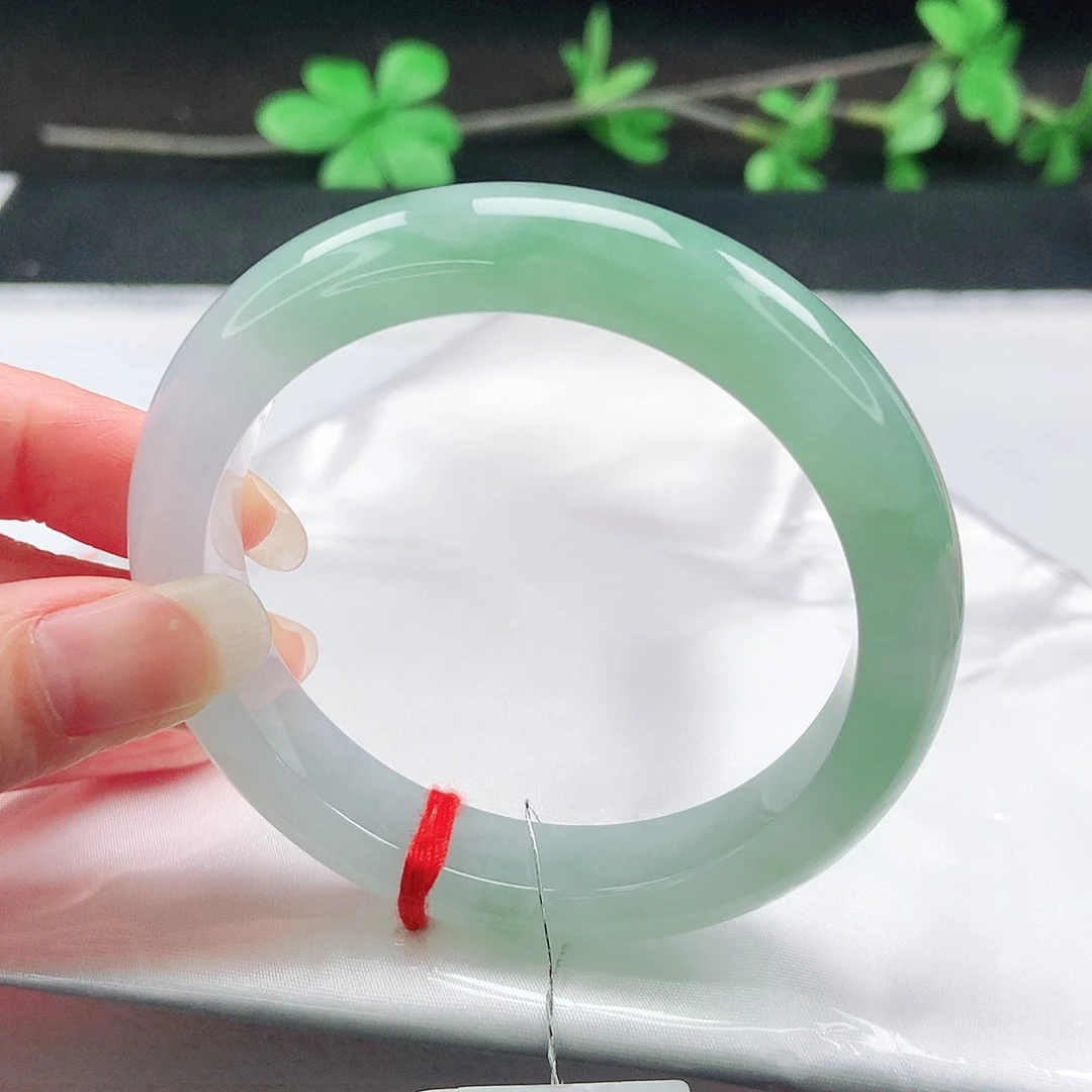 未镶嵌手镯翡翠56圈