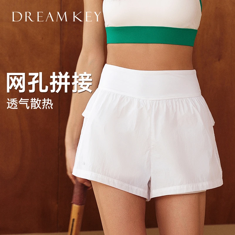 DK运动短裤女外穿速干裤子夏季跑步专用裤训练健身运动裤女款4015