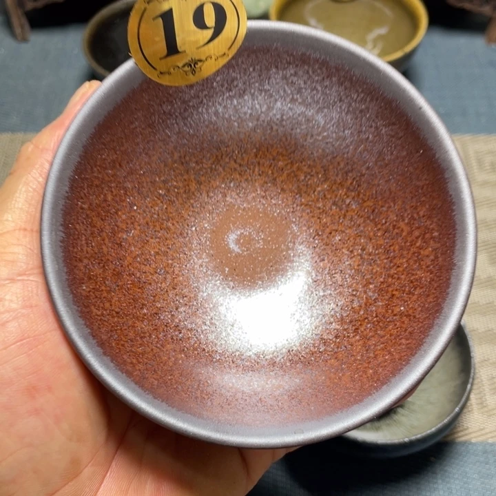 【闪购商品】茶盏柴烧建盏主人杯