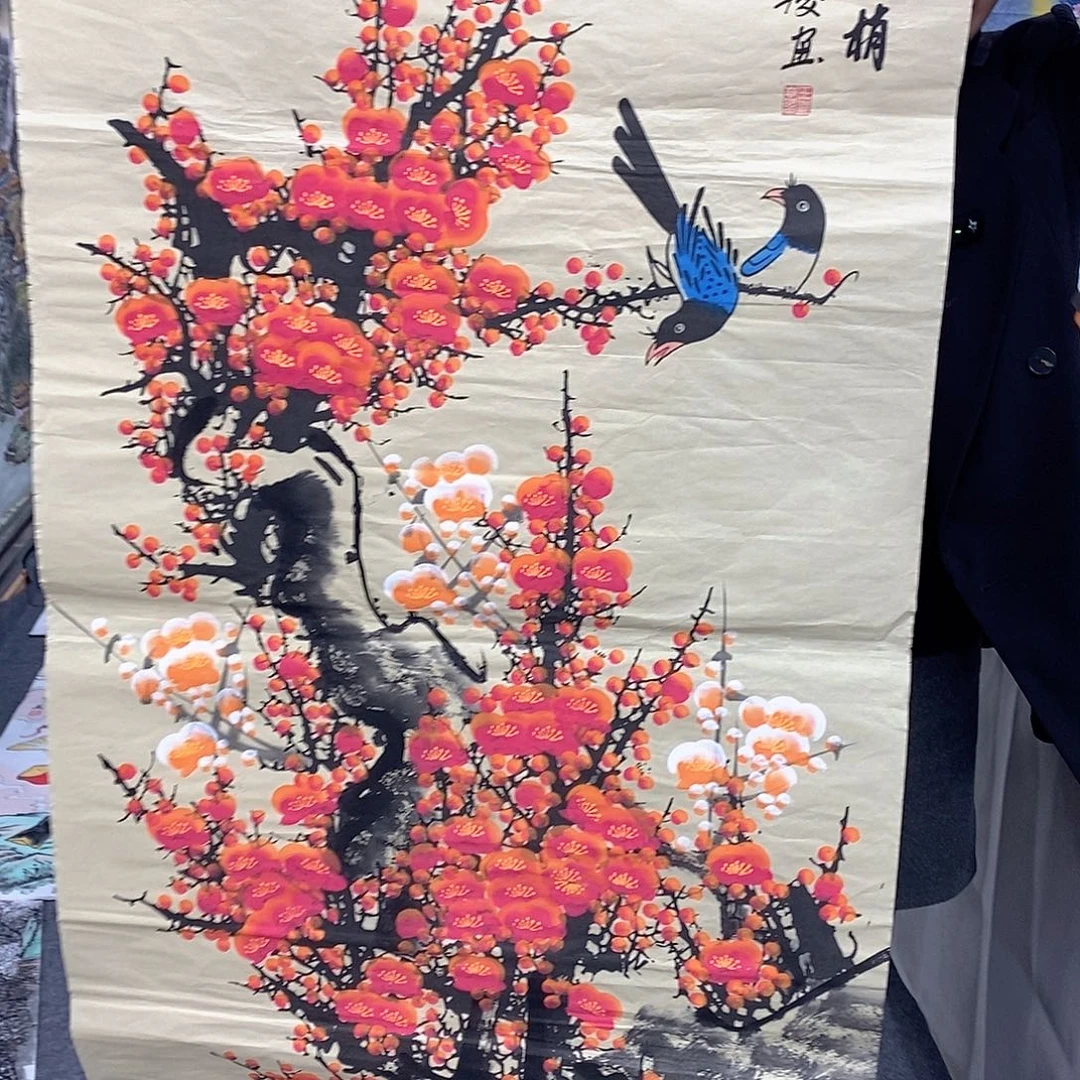 国画国画手绘作品