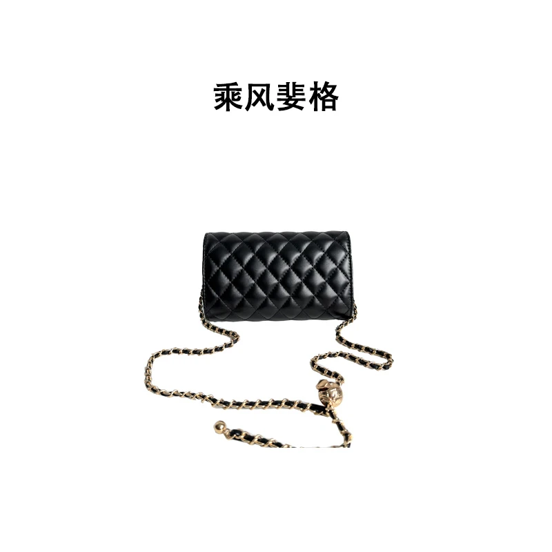 A616乘风婓格· 新款时尚百搭女包【黑色-麻将包】