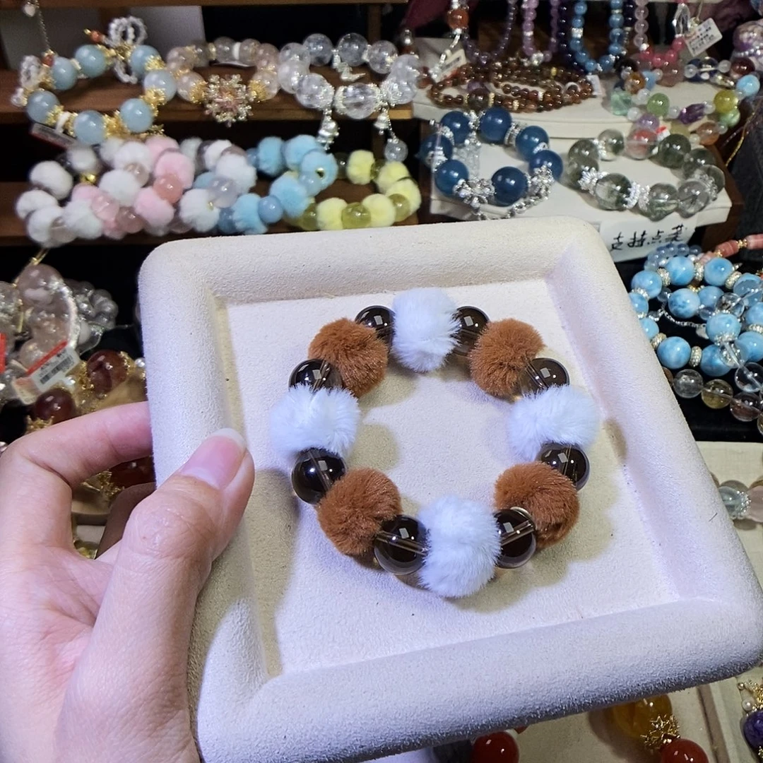 未镶嵌手链水晶茶晶