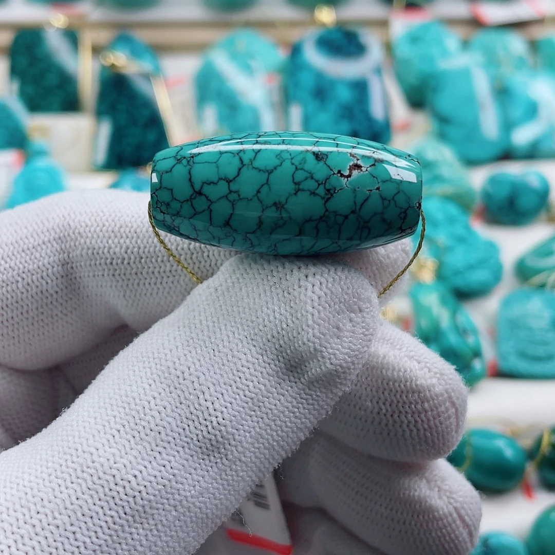 绿松石未镶嵌颈饰直径15.3